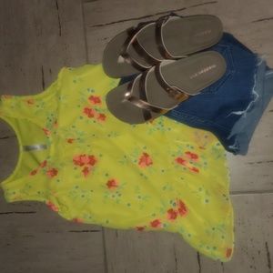 Flower Blossom Cherokee Tanktop Size 10/12